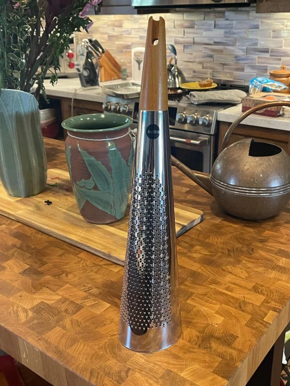 Contemporary Collectible Alessi Richard Sapper Todo Giant Grater